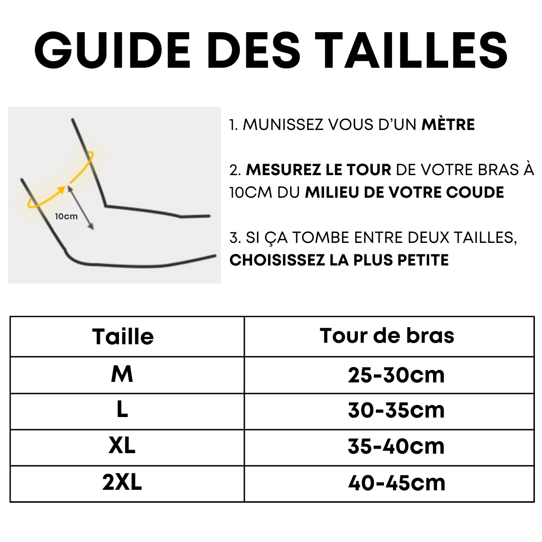 Maintiens de Compression pour Coudes