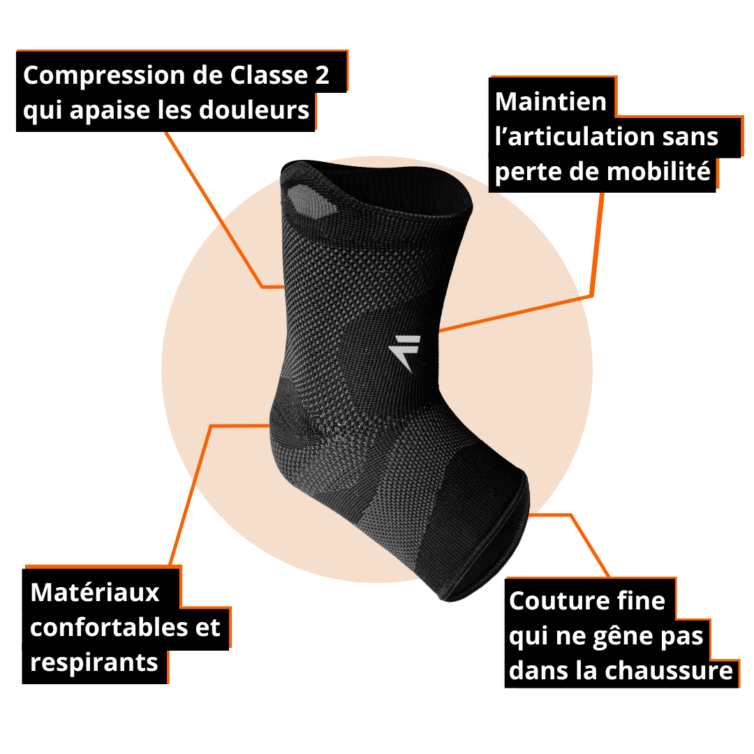 Maintien de Compression pour Chevilles V3 Flytex