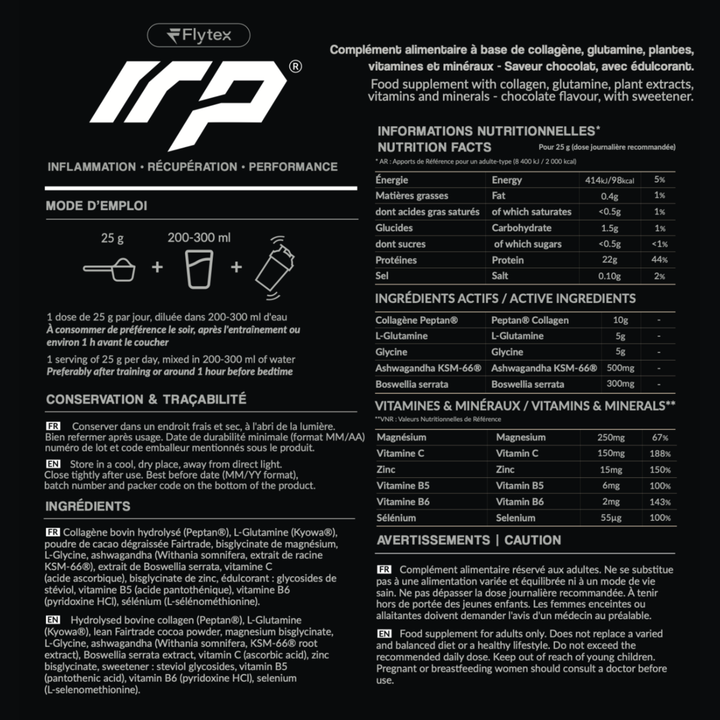 IRP® - Formule récupération