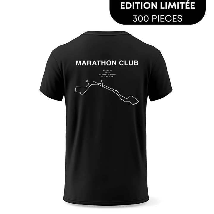 Tshirt de course "MARATHON CLUB" Édition limitée