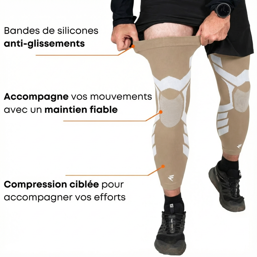 Maintien de compression V2 pour Genoux et Jambes