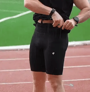 Kompressionsshorts mit Bund