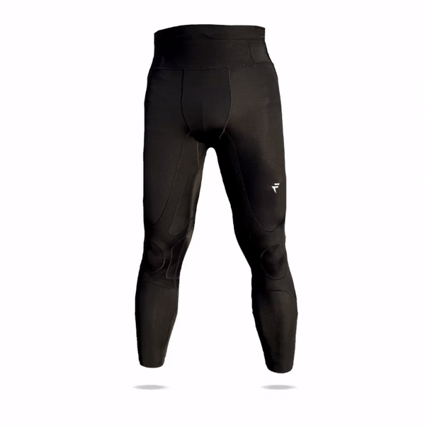 Kompressionsleggings mit Stütze und Bund