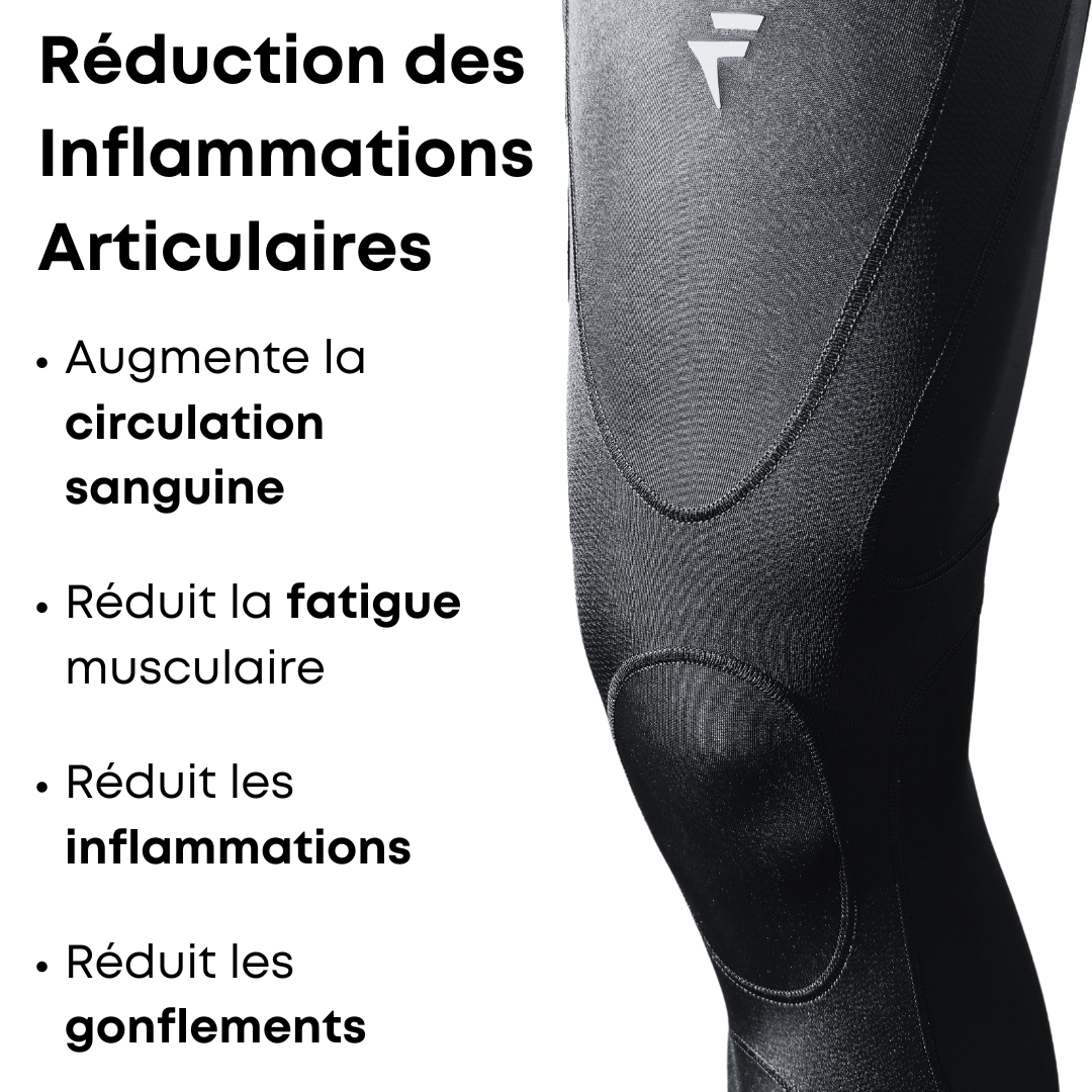 Legging avec Maintien des genoux intégré