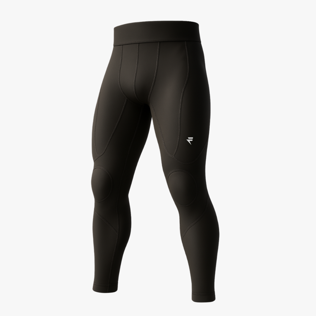 Legging de Course avec Maintien et Ceinture intégrée