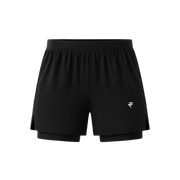Short 2 en 1 avec compression intégrée